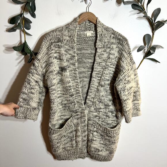 Club Monaco 3/4 Sleeve Knit Sweater - Picture 1 of 5